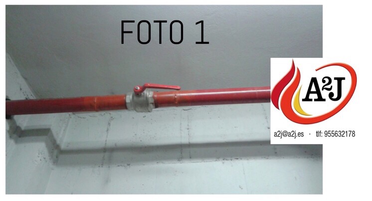 Mantenimiento y montaje de una válvula contra incendios