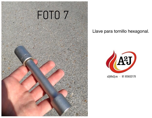 Sustitución de válvula de corte - Extintores Pisa A2J