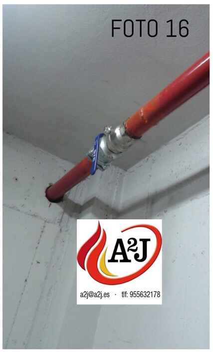 Sustitución de válvula de corte - Extintores Pisa A2J